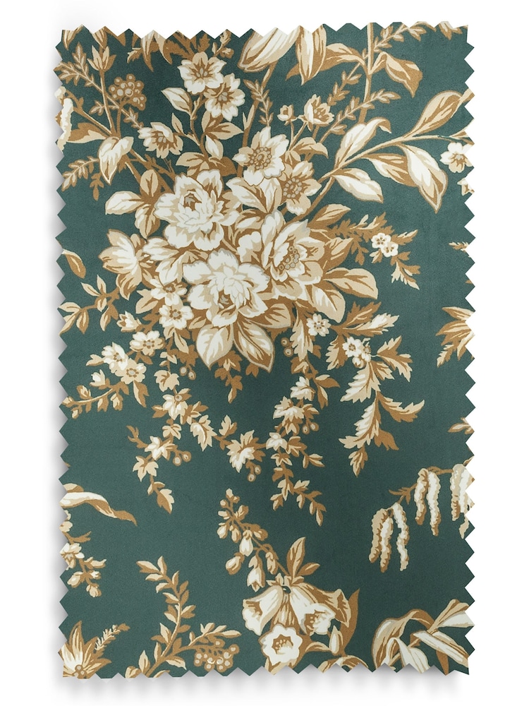 Laura Ashley Fern 100% Cotton Picardie Made To Measure Curtains - Image 10 of 10