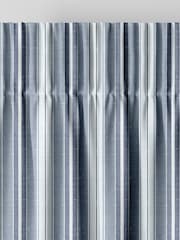 Laura Ashley Seaspray 100% Cotton Suffolk Stripe Made To Measure Curtains - Image 6 of 10