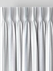 Laura Ashley Slate 100% Cotton Suffolk Stripe Made To Measure Curtains - Image 5 of 9