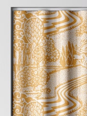 Laura Ashley Ochre Trecastle Made To Measure Curtains - Image 8 of 9