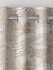 Laura Ashley Natural Trecastle Made To Measure Curtains - Image 7 of 9