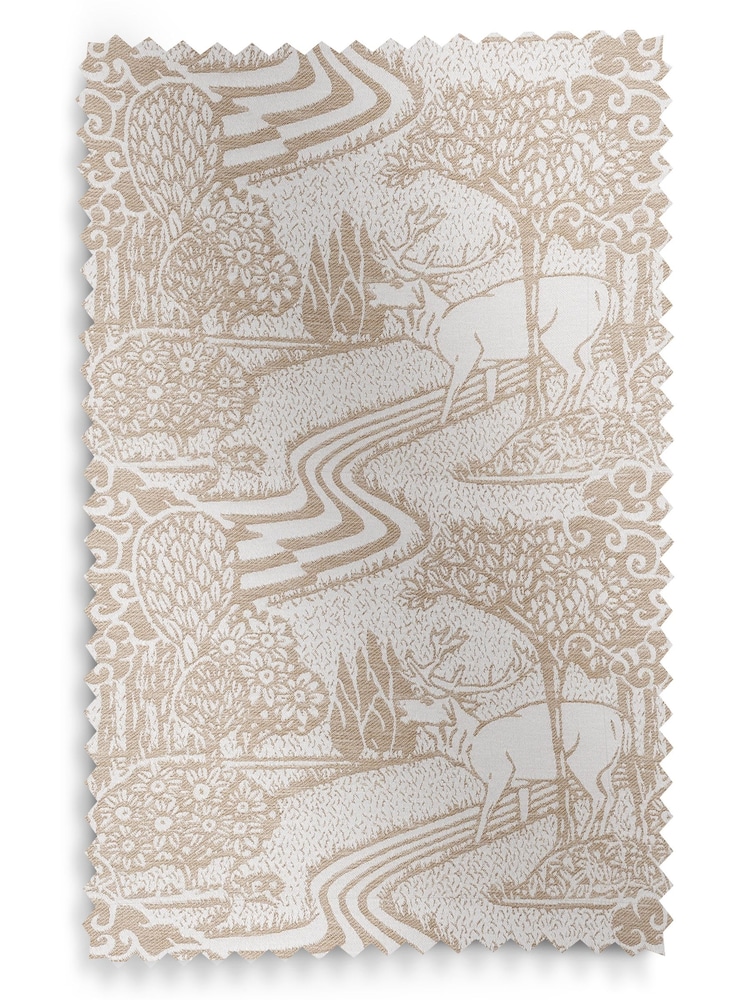 Laura Ashley Natural Trecastle Made To Measure Curtains - Image 9 of 9