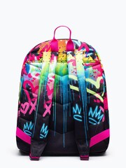 Hype. Pink Surprise Drip Drop Multi Coloured Backpack - Image 2 of 11