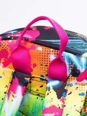 Hype. Pink Surprise Drip Drop Multi Coloured Backpack - Image 5 of 11
