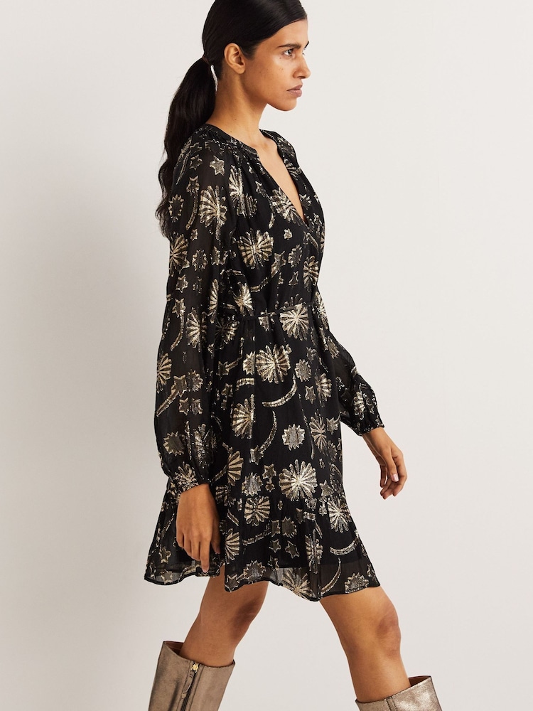 Boden Black Swing Dress - Image 2 of 6