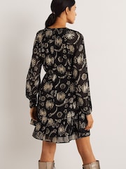 Boden Black Swing Dress - Image 3 of 6