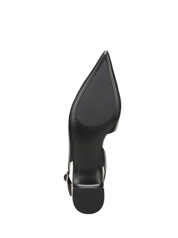 Naturalizer Black Rhett Wide Fit Slingbacks - Image 7 of 7 Naturalizer Black Rhett Wide Fit Slingbacks - Image 7 of 7
