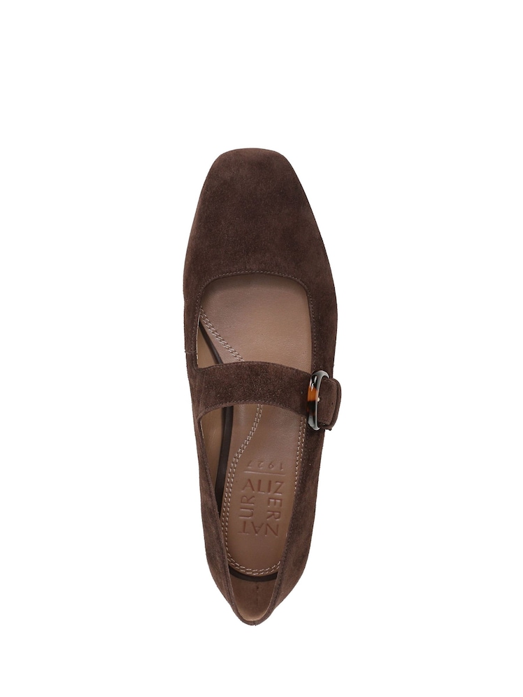 Naturalizer Brown Cosmic Wide Fit Mary Janes - Image 7 of 7 Naturalizer Brown Cosmic Wide Fit Mary Janes - Image 7 of 7