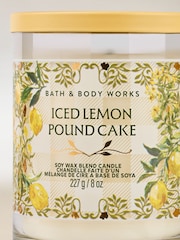 Bath & Body Works Iced lemon pound cake Single Wick Candle 227g - Image 2 of 3