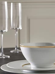 12 Piece White Belgravia Dinner Set - Image 4 of 4