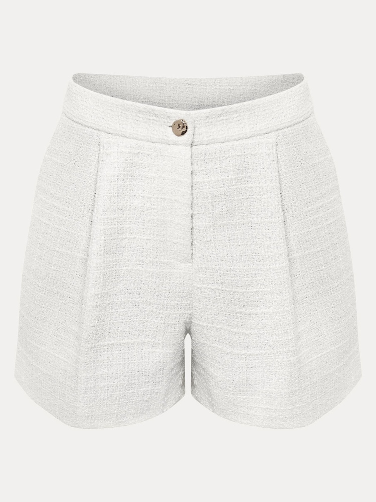 Phase Eight Cream Auden Bouclé Shorts - Image 6 of 6 Phase Eight Cream Auden Bouclé Shorts - Image 6 of 6