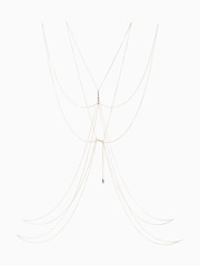 Gold Tone Sparkle Body Chain - Image 3 of 4