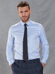 Navy Blue Signature Made In Italy Tie - Image 4 of 9