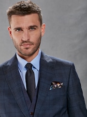 Navy Blue Signature Made In Italy Tie - Image 6 of 9