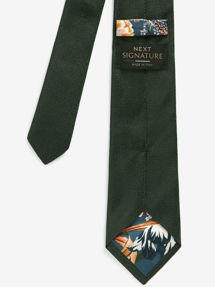 Yellow Gold Medallion Signature Made In Italy Tie - Image 3 of 3