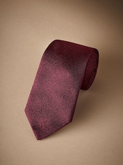 Burgundy Red Signature Made In Italy Tie - Image 1 of 4