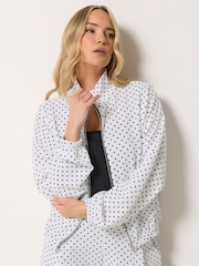 Long Tall Sally Black Funnel Neck Jacket - Image 1 of 6