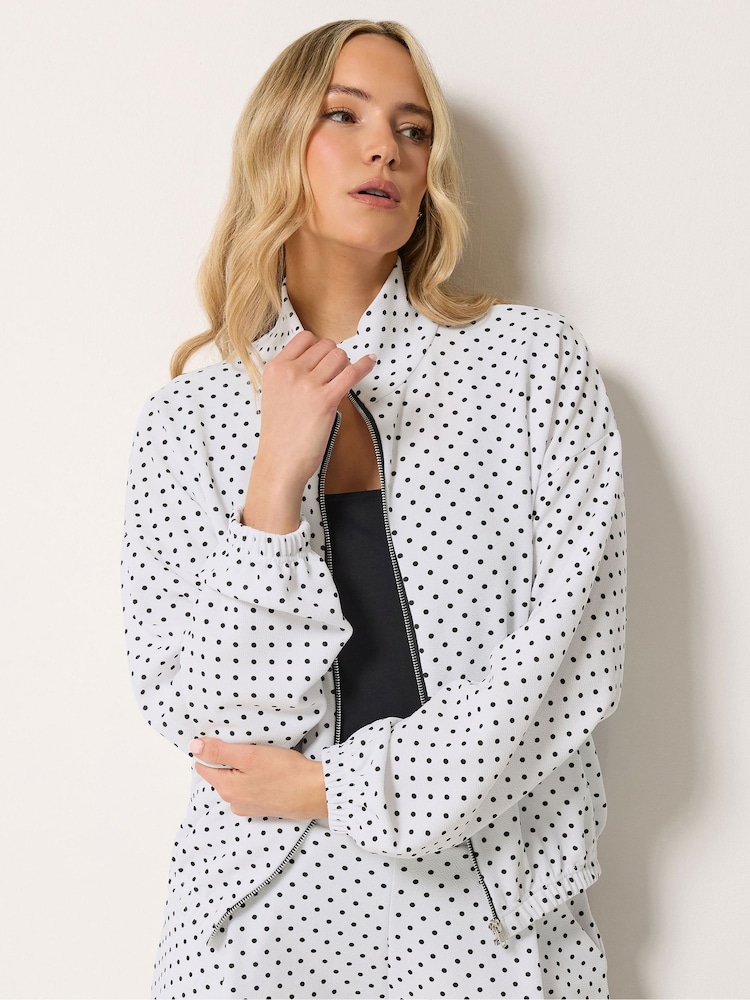 Long Tall Sally Black Funnel Neck Jacket - Image 1 of 6