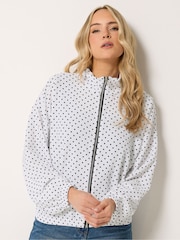 Long Tall Sally Black Funnel Neck Jacket - Image 3 of 6