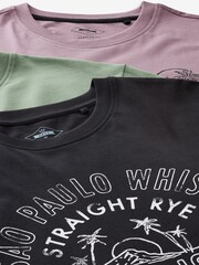 Grunge Summer Print T-Shirts 3 Pack - Image 13 of 14