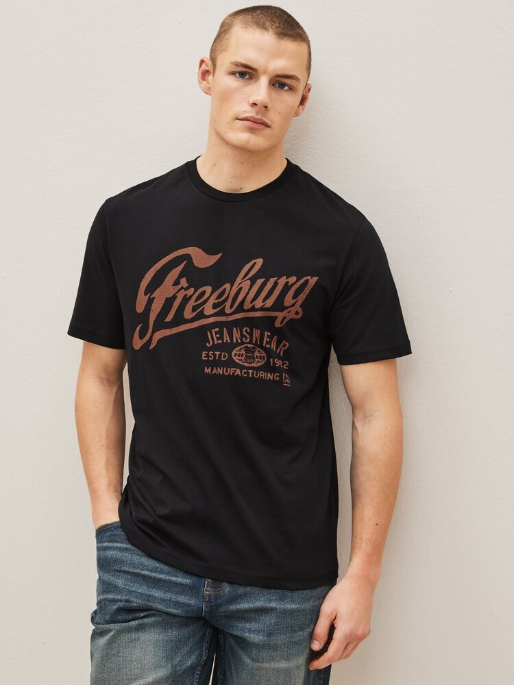 Workwear Mix Print T-Shirts 3 Pack - Image 1 of 9