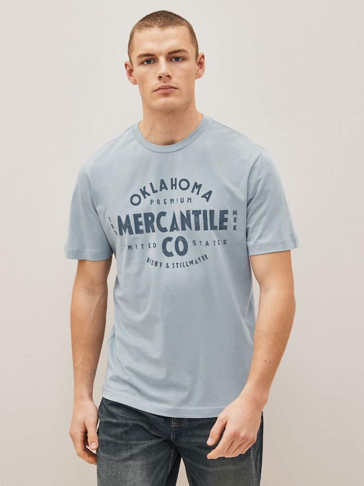 Workwear Mix Print T-Shirts 3 Pack - Image 3 of 9
