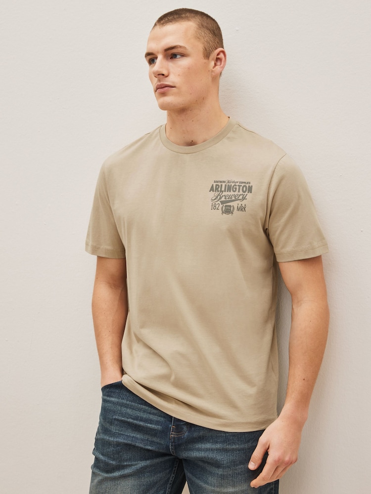 Workwear Mix Print T-Shirts 3 Pack - Image 4 of 9
