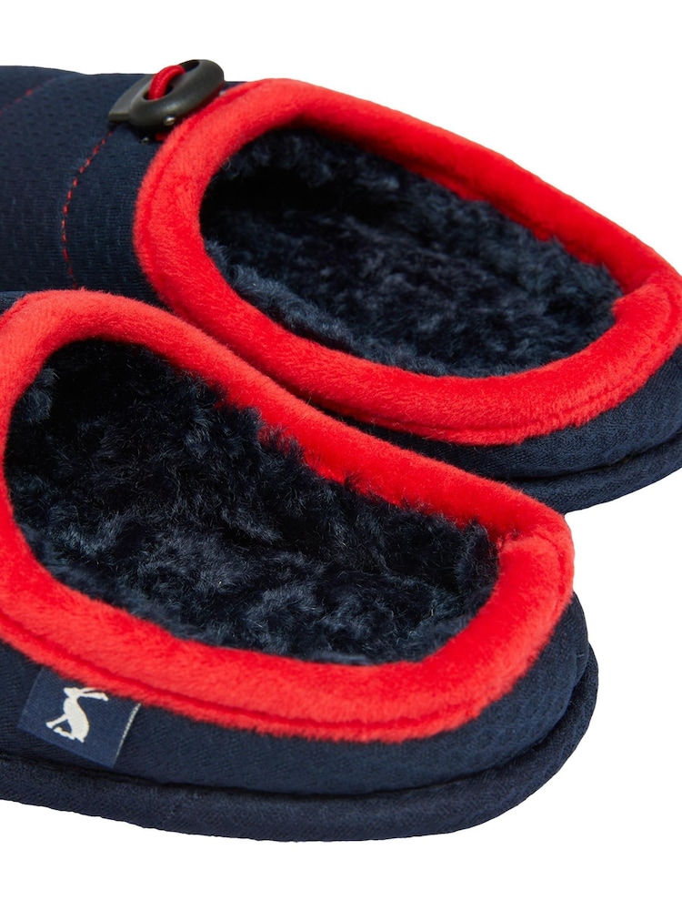 Joules Junior Blue Paddy Quilted Mule Slippers - Image 5 of 5 Joules Junior Blue Paddy Quilted Mule Slippers - Image 5 of 5