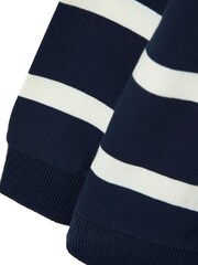 Joules Blue Finn Overhead 1/2 Zip Sweatshirt - Image 5 of 5