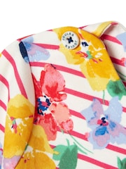 Joules Harbour Print Long Sleeve Stripe And Printed White T-Shirt - Image 6 of 6