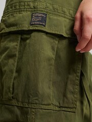 Superdry Green Vintage Low Rise Cargo Trousers - Image 5 of 8