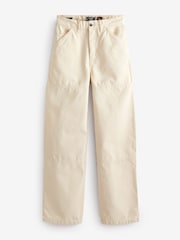 Superdry Natural Vintage Wide Carpenter Trousers - Image 8 of 8