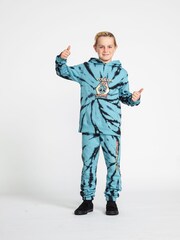 Volcom Blue Caiden Dye Tie Dye Hoodie - Image 3 of 6