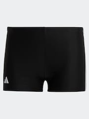 adidas Black Classic 3-Stripes Swim Boxers - Image 6 of 6