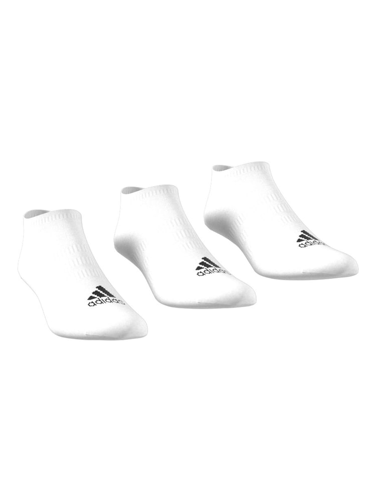 Schneeweiß - adidas Performance Dünne und leichte No-Show-Socken 3 Paar​​​​​​​ - Bild 1 von 10