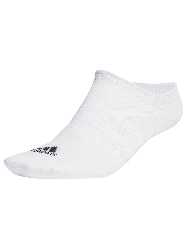 SNEŽENO BELA - adidas Performance Thin And Light No-Show Socks 3 Pairs - Slika 2 iz 9 SNEŽENO BELA - adidas Performance Thin And Light No-Show Socks 3 Pairs - Slika 2 iz 9