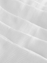 adidas Off White Cushioned Sportswear Ankle Socks 6 Pack - Image 4 of 4