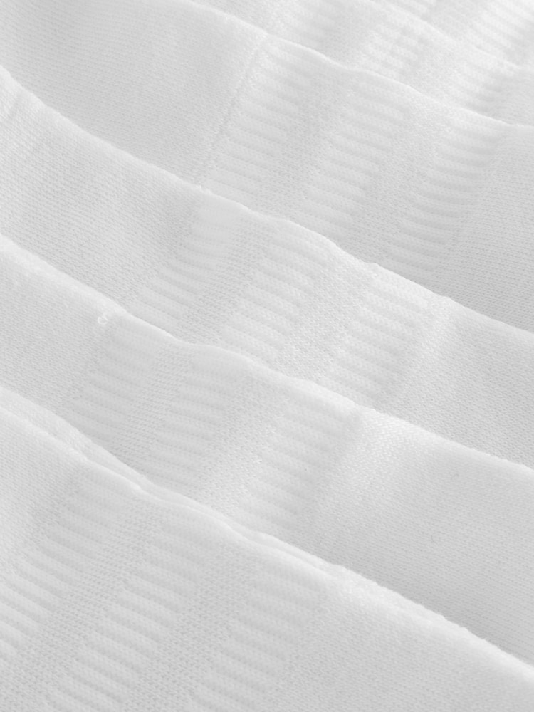 adidas Off White Cushioned Sportswear Ankle Socks 6 Pack - Image 4 of 4