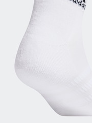 adidas Ghost White Cushioned Sportswear Ankle Socks 3 Pack - Image 3 of 3