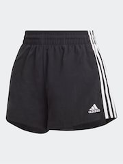 adidas Black Sportswear Essentials 3-Stripes Woven Shorts - Image 6 of 6