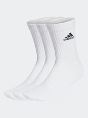 أبيض Dove - حزمة من 3 جوارب موسدة من adidas  - صورة 3 من 3