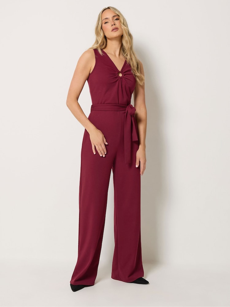 Long Tall Sally Scuba Buckle Jumpsuit - תמונה 1 מתוך 6