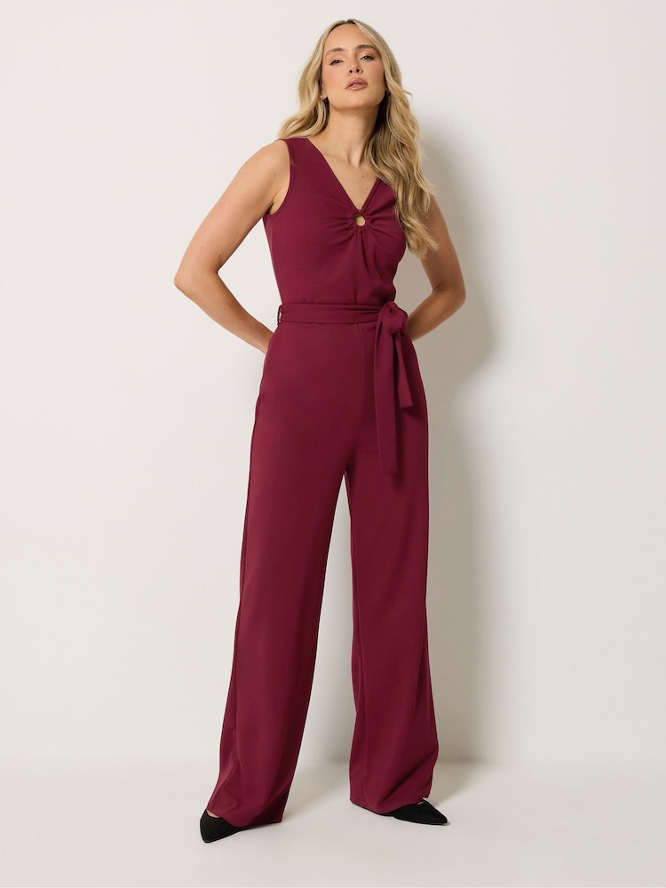 Long Tall Sally Scuba Buckle Jumpsuit - תמונה 2 מתוך 6