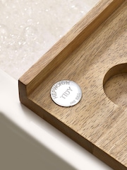 Natural Hepworth Wooden Bath Tray - Image 3 of 5