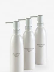 Set of 3 White Harper Gem Reusable Dispenser Bottles - Image 2 of 2