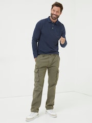 FatFace Breakyard Green Cargo Trousers - Image 3 of 4