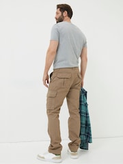 FatFace Breakyard Natural Cargo Trousers - Image 2 of 4