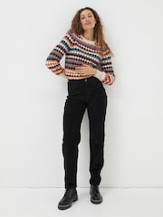 Fatface Arden Boyfriend Cord Hosen - Bild 1 von 4