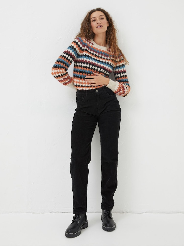 Fatface Arden Boyfriend Cord Hosen - Bild 1 von 4