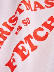 Mean Girls Pink Christmas Short Sleeve Baby T-Shirt - Image 6 of 6